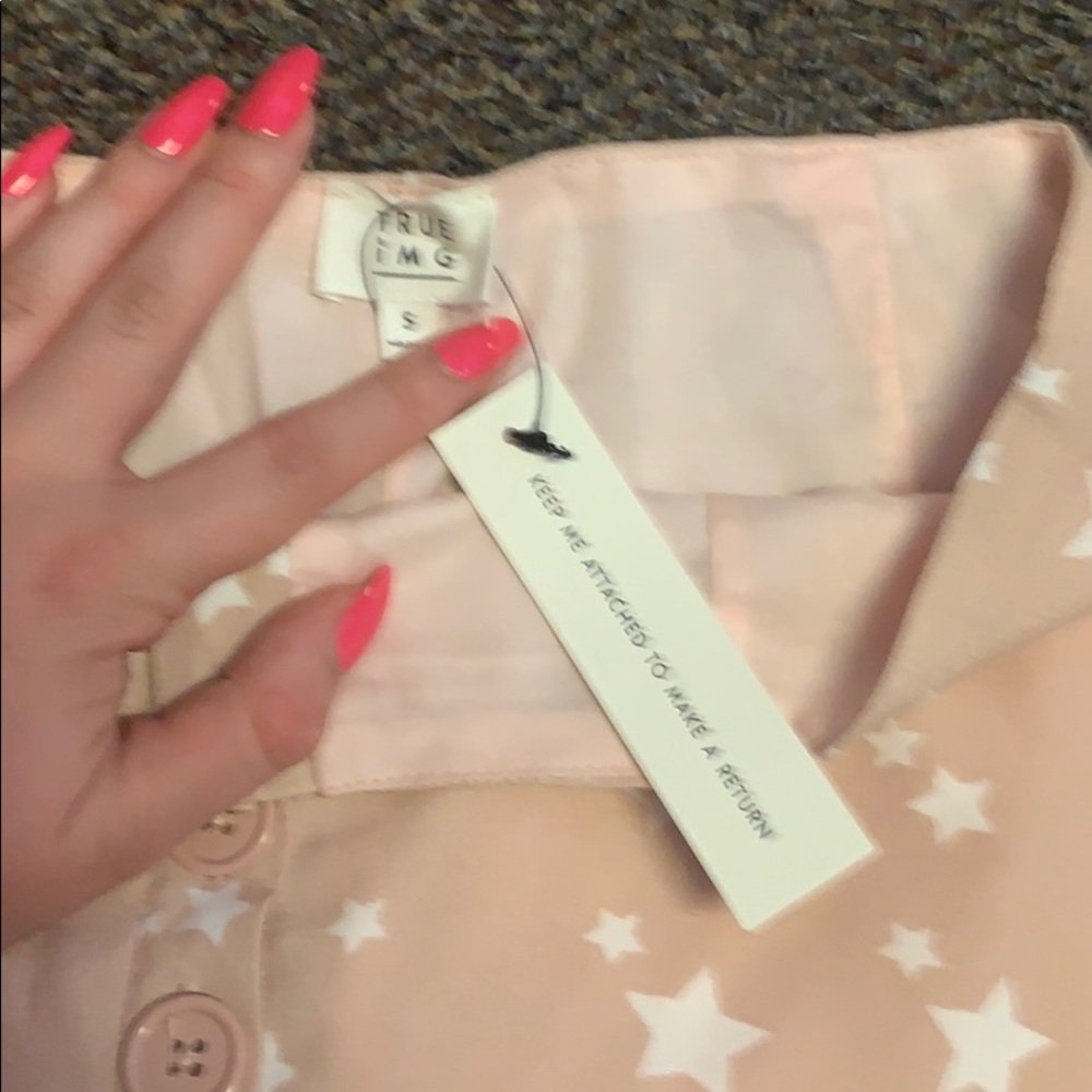 Pink Stars Shorts Set - Picture 3 of 6